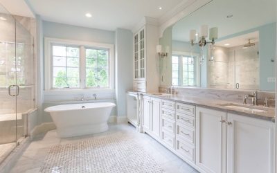 Transform your bathroom with a tile shower corner shelf for organized and stylish storage solutions